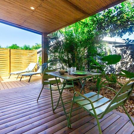 Idylle - Charmant Bungalow A 2 Pas Du Lagon ลาซาลีน เลอแบ็ง ภายนอก รูปภาพ
